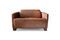 Miniaturansicht 2-Sitzer Sofa aus Haselnussleder Red Baron ohne jede Grenze