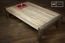 Couchtisch aus recyceltem Teakholz Saint Louis